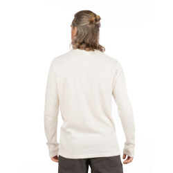 CUENCA-SAND-XXS pánské tričko s dlouhým rukávem pískové