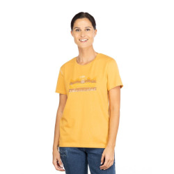 ISEO TIME TO CHILL-OCHRE-42 dámské tričko okrové