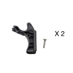 černý náhradní díl pro kladky TRAC - 2 ks v balení