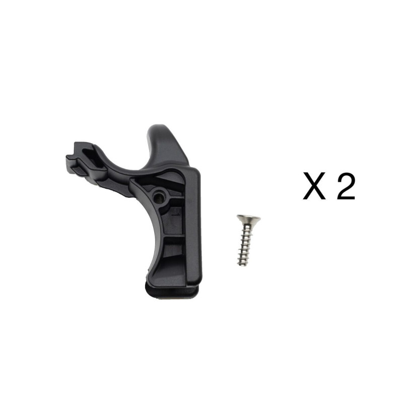 černý náhradní díl pro kladky TRAC - 2 ks v balení černý náhradní díl pro kladky TRAC - 2 ks v balení