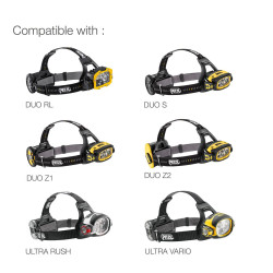 DUO MOUNTING PLATE FRONT přední adaptér pro připevnění čelovky DUO na přilbu