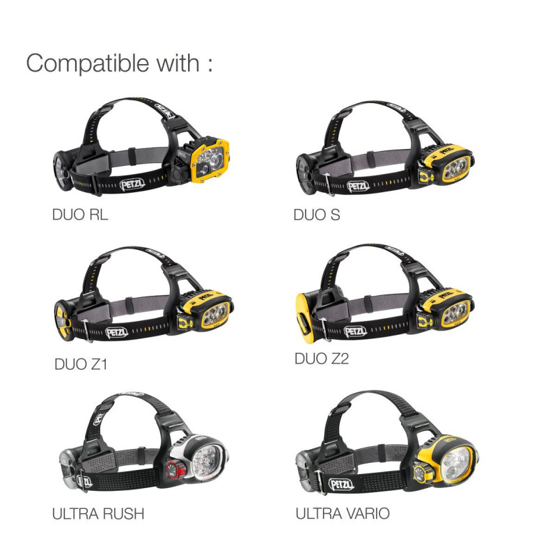 DUO MOUNTING PLATE FRONT přední adaptér pro připevnění čelovky DUO na přilbu DUO MOUNTING PLATE FRONT přední adaptér pro připevnění čelovky DUO na přilbu