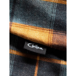 SIMILAUN 2.0-OCHRE GREYBLUE-32 dámská košile okrovo šedomodrá