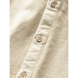 PEAK DISTRICT-DARK SAND-S pánská košile tmavě písková