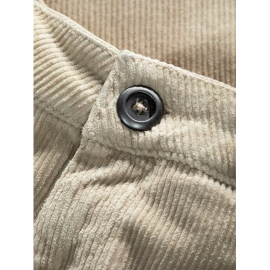 MAGDALENA-DARK SAND-40 dámské kalhoty tmavě pískové