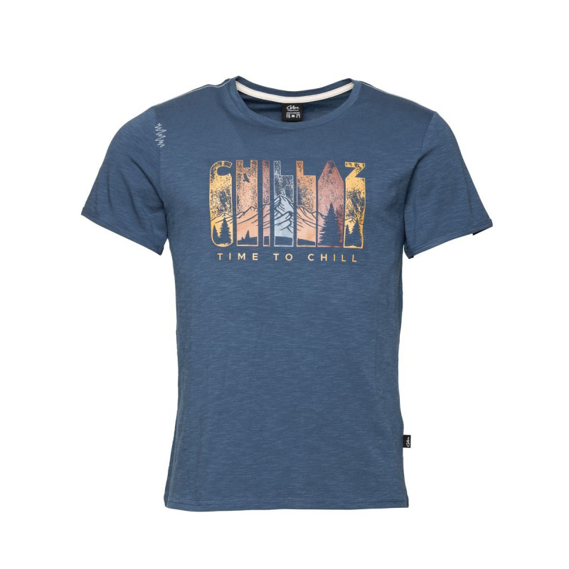 CHILLAZ TIME TO CHILL-DARK BLUE-XXL pánské tričko tmavě modré