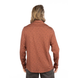 SEBASTIAN 2.0-BRICK-L pánská košile cihlová