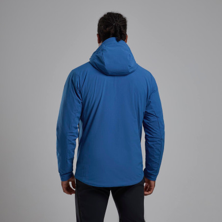 KHAMSIN HOODIE-NEPTUNE BLUE-XXL pánská bunda modrá