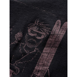 HOMO MONS SPORTIVUS-BLACK-XXL pánské tričko černé