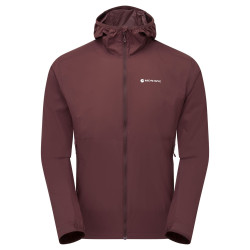 FEATHERLITE HOODIE-DARK GARNET-M pánská bunda hnědofialová