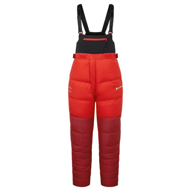 APEX 8000 DOWN SALOPETTES-ADRENALINE RED-M unisex kalhoty červené