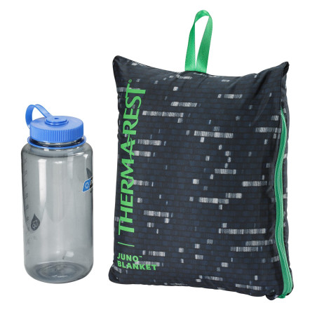 JUNO BLANKET Warp Speed Print eraloftová přikrývka s potiskem (čáry)