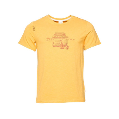 OUT IN NATURE-OCHRE-S pánské tričko okrové