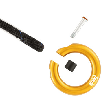 RING OPEN vícesměrový rozebíratelný kroužek žlutý