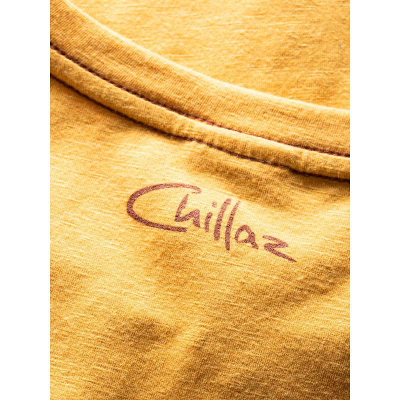 OUT IN NATURE-OCHRE-XXS pánské tričko okrové OUT IN NATURE-OCHRE-XXS pánské tričko okrové