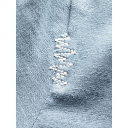 E CIAO-GREYBLUE-M pánské tričko šedomodré