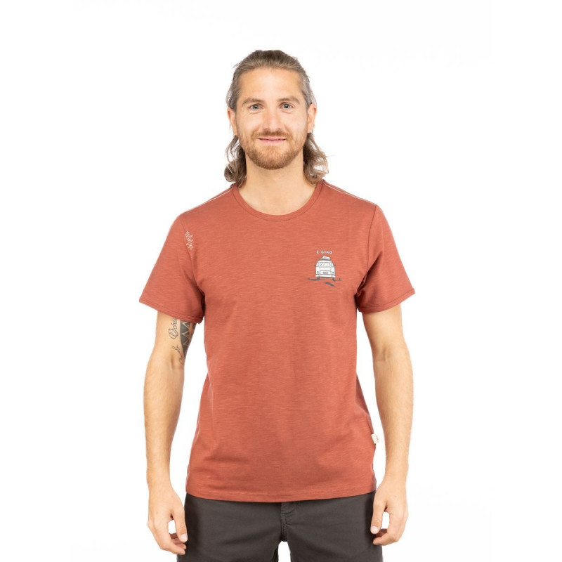 E CIAO-BRICK-XXL pánské tričko cihlové