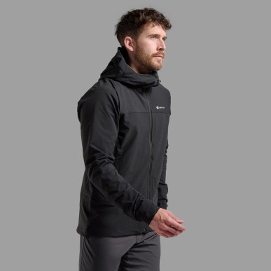 TENACITY HOODIE-BLACK-S pánská bunda černá