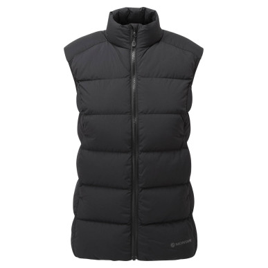FEM TUNDRA GILET-BLACK-UK12/M dámská vesta černá