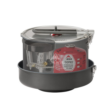 WINDBURNER STOVE SYSTEM COMBO plynový vařič, 2,5 l hrnec a pánvička