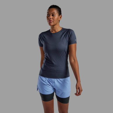 FEM DART NANO T-SHIRT-ECLIPSE BLUE-UK8/XS dámské triko modré