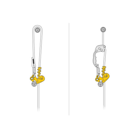 ZIGZAG mechanický prusík (11,5 - 13 mm)