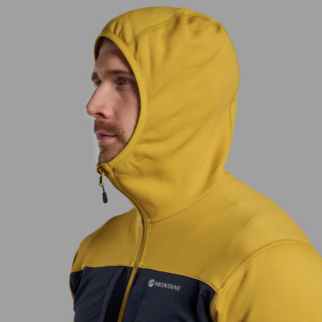 FURY XT HOODIE-GINKGO GOLD-XL pánská mikina žlutá