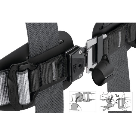 SWAN EASYFIT STEEL celotělový nastavitelný úvazek pro lanová centra - balení 5 ks