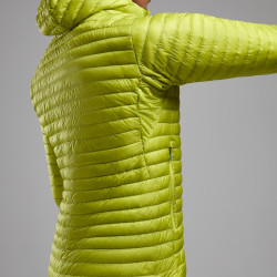 ALPINE 850 NANO HOODIE-CITRUS SPRING-L pánská bunda žlutozelená