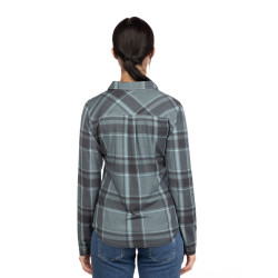 SIMILAUN 2.0-GREYBLUE-38 dámská košile šedomodrá
