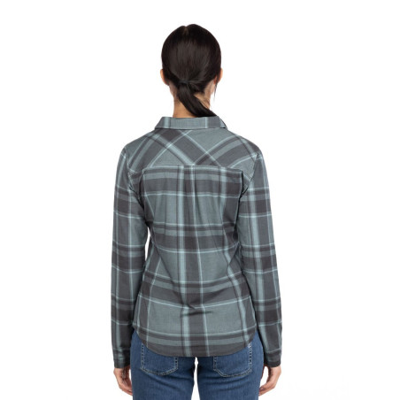 SIMILAUN 2.0-GREYBLUE-38 dámská košile šedomodrá