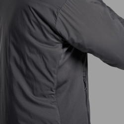 SIROCCO HOODIE-MIDNIGHT GREY-M pánská bunda tmavě šedá