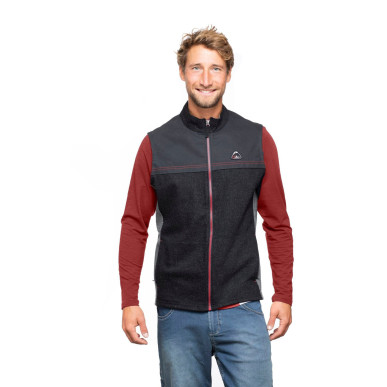 PRATO VEST-DARK BLUE-M pánská vesta tmavě modrá