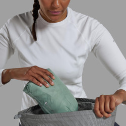 FEM FORTES LITE HOODIE-SEA MIST-UK10/S dámská bunda mentolová