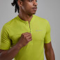 DART NANO ZIP T-SHIRT-CITRUS SPRING-XS pánské triko žlutozelené DART NANO ZIP T-SHIRT-CITRUS SPRING-XS pánské triko žlutozelené