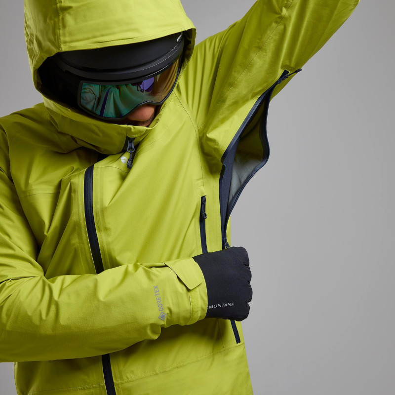 NIVEUS LITE JACKET-CITRUS SPRING-S pánská bunda žlutozelená
