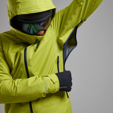 NIVEUS LITE JACKET-CITRUS SPRING-S pánská bunda žlutozelená