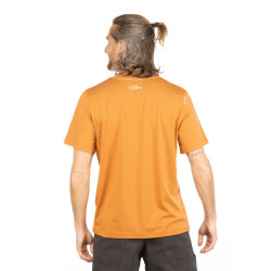 OUT OF ORDER-ORANGE BROWN-XL pánské tričko oranžovo hnědé