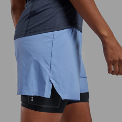 FEM JETSTREAM 6" SHORTS-CORNFLOWER-UK14/L dámské kraťasy modré