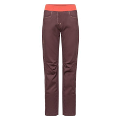 SARAH 2.0-CHOCOLATE RED-36 dámské kalhoty hnědé