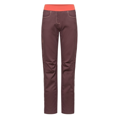 SARAH 2.0-CHOCOLATE RED-36 dámské kalhoty hnědé