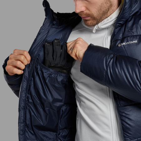 KAMEN XT HOODIE-ECLIPSE BLUE-XXL pánská bunda modrá