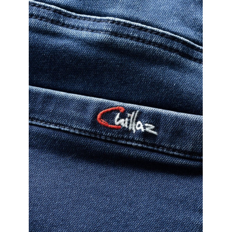 KUFSTEIN 5.0-DENIM BLUE-S pánské kalhoty tmavý denim