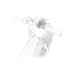 BIKE ADAPT adaptér na čelovku - pro starší modely čelovek