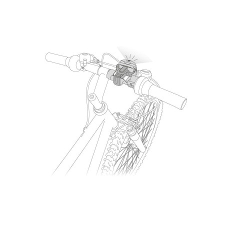 BIKE ADAPT adaptér na čelovku - pro starší modely čelovek