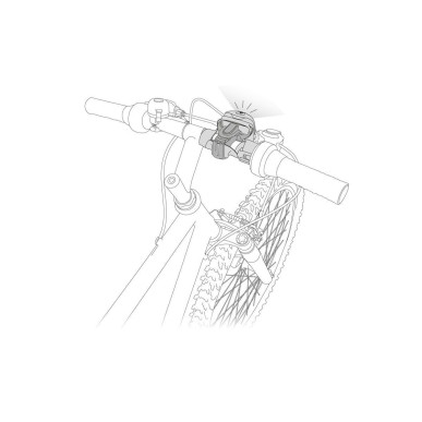 BIKE ADAPT adaptér na čelovku - pro starší modely čelovek