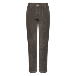 MAGDALENA-DARK GREY-32 dámské kalhoty tmavě šedé