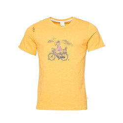 TYROLEAN TRIP-OCHRE-XXS pánské tričko okrové