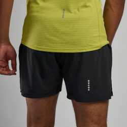 SLIPSTREAM 5" SHORTS-BLACK-XS pánské kraťasy černé