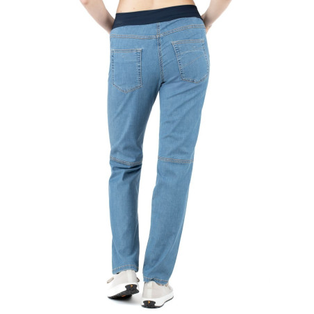 DAONE-DENIM LIGHT BLUE-42 dámské kalhoty světle modré denim